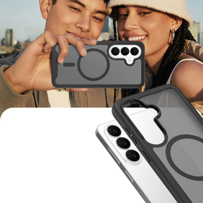 Tech-Protect - Tech-Protect Mobilskal För Galaxy S26 Magsafe Defense - Matt Svart