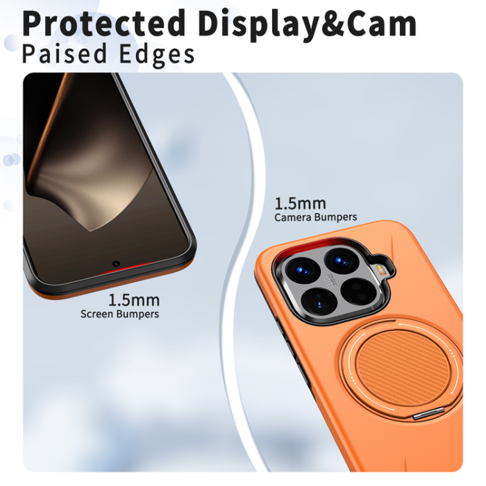 A-One Brand - Xiaomi 15T Pro Mobilskal Magsafe Rotating Kickstand TPU + PC