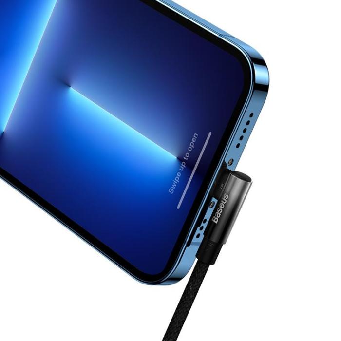 BASEUS - Baseus USB-C till Lightning kabel 20W 1m MVP 2 Vinklad