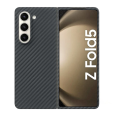 A-One Brand - Galaxy Z Fold 5 5G Mobilskal Aramid Fiber 1500D - Grå