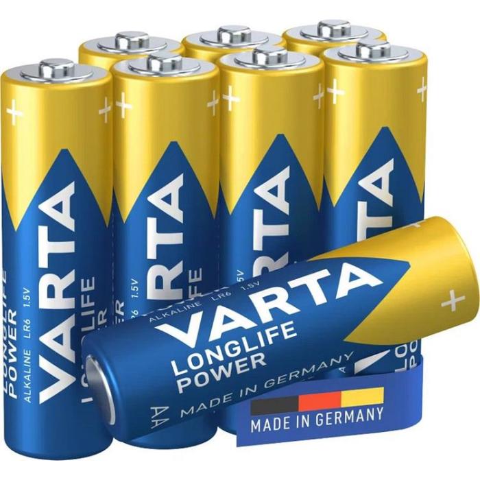 VARTA - Varta 8-st Alkaliskt Batteri R6 (AA) Longlife Power