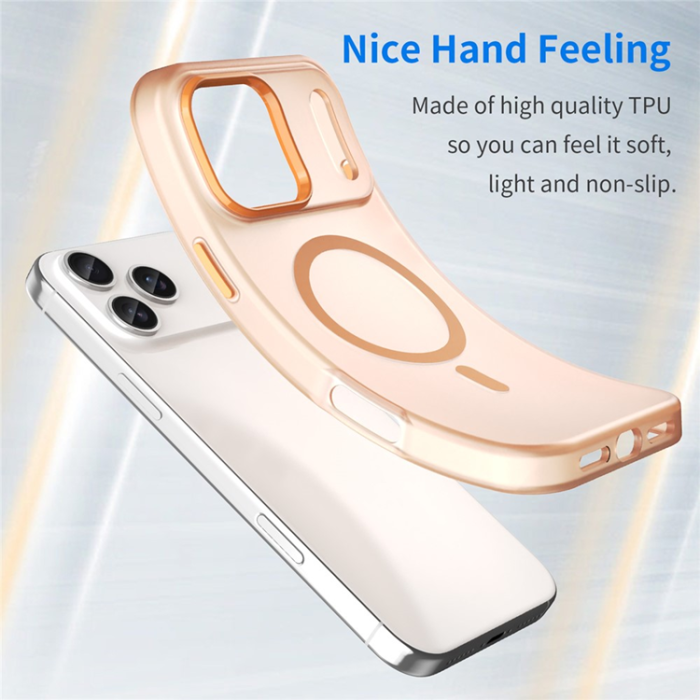 A-One Brand - iPhone 17 Pro Max Mobilskal MagSafe Slim Matte Translucent