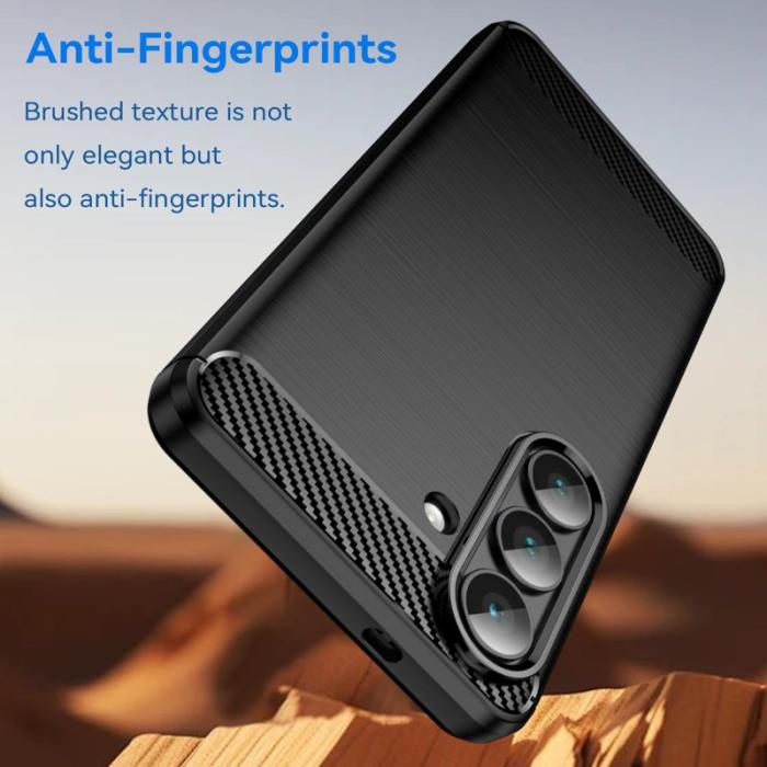 WANLONFENG - WANLONFENG Samsung Galaxy S26 Plus Skal TPU LS Series - Svart