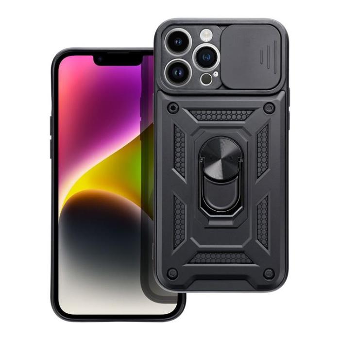 UTGATT1 - iPhone 11 Pro Max Skal Slide Armor - Svart
