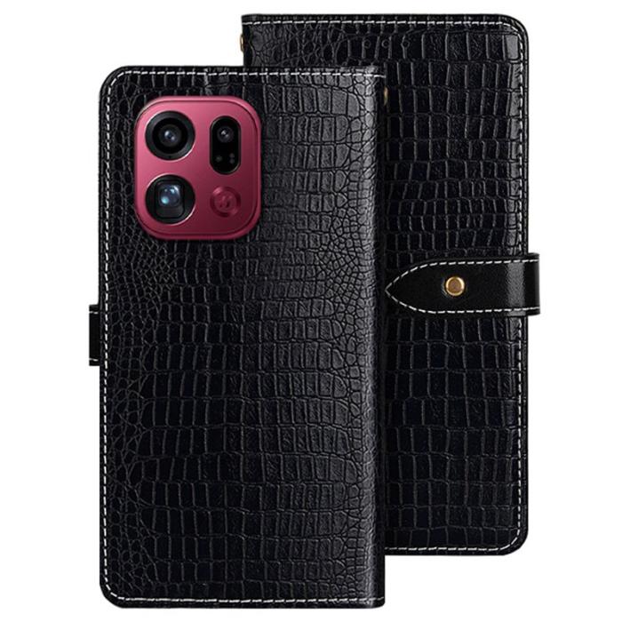 IDEWEI - IDEWEI Oppo Find X9 Pro Plånboksfodral Konstläder Flip - Svart