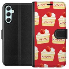 iSecrets - Plånboksfodral till Samsung Galaxy A34 med Tårta