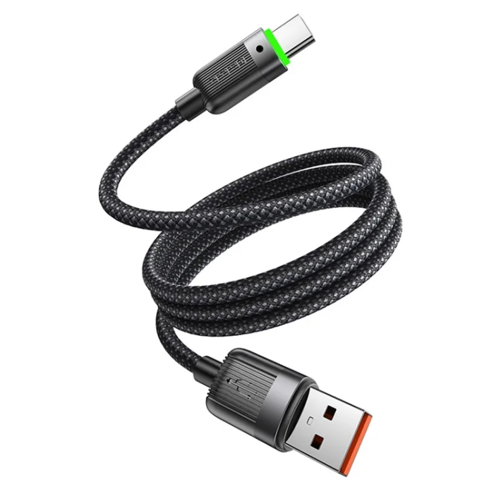 MCDODO - MCDODO USB-A - USB-C 6A Kabel 1.2m CA-5650 - Svart