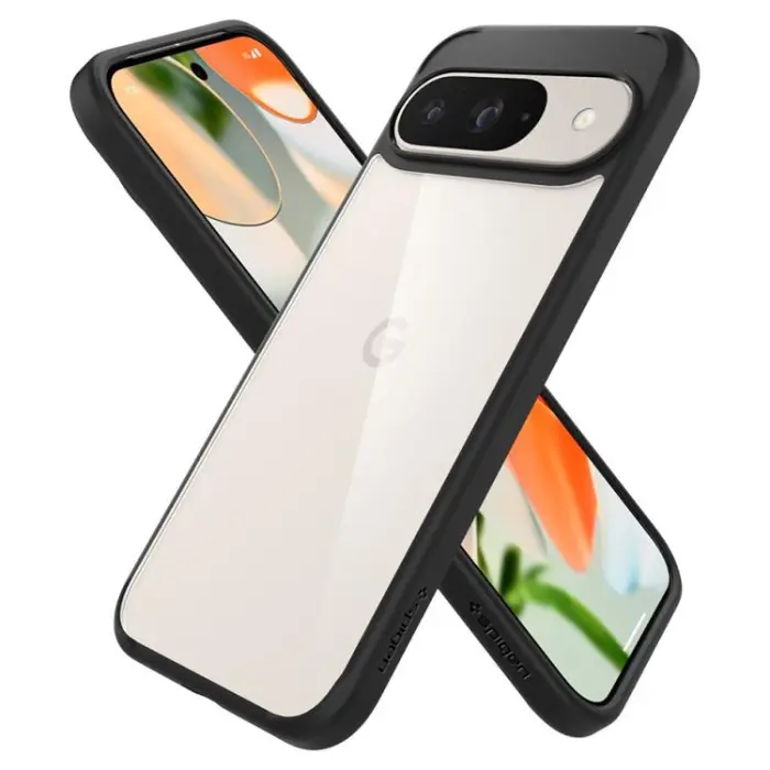 UTGATT - Spigen Google Pixel 9/9 Pro Mobilskal Ultra Hybrid - Matt Svart