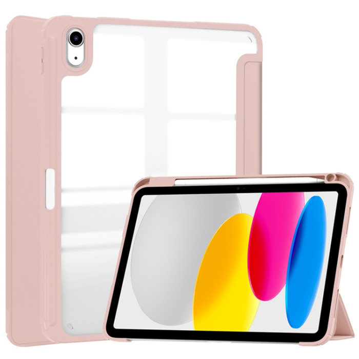 A-One Brand - iPad 10.9 (2022) Fodral Shockproof - Rosa Guld
