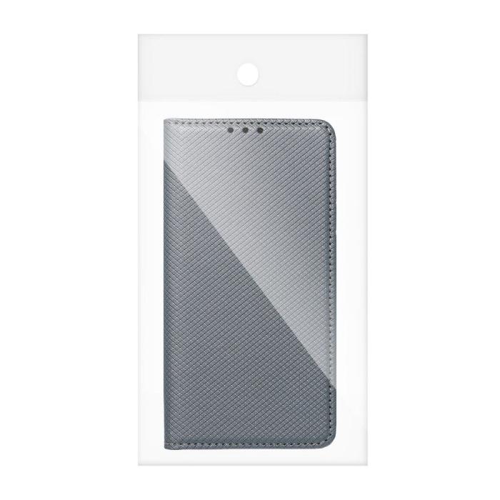 OEM - Galaxy A3 (2017) Plånboksfodral Smart Konstläder - Grå