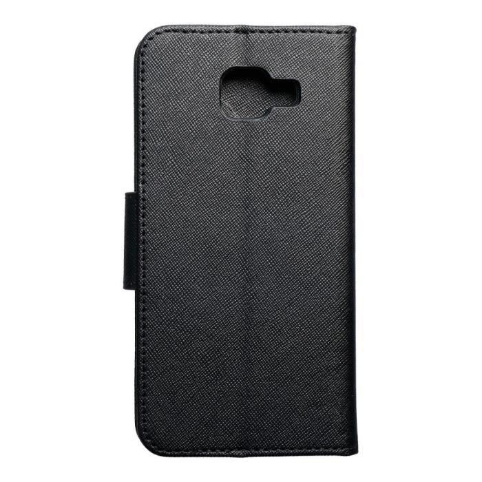 OEM - Galaxy A5 (2016) Plånboksfodral Fancy Eco Läder - Svart