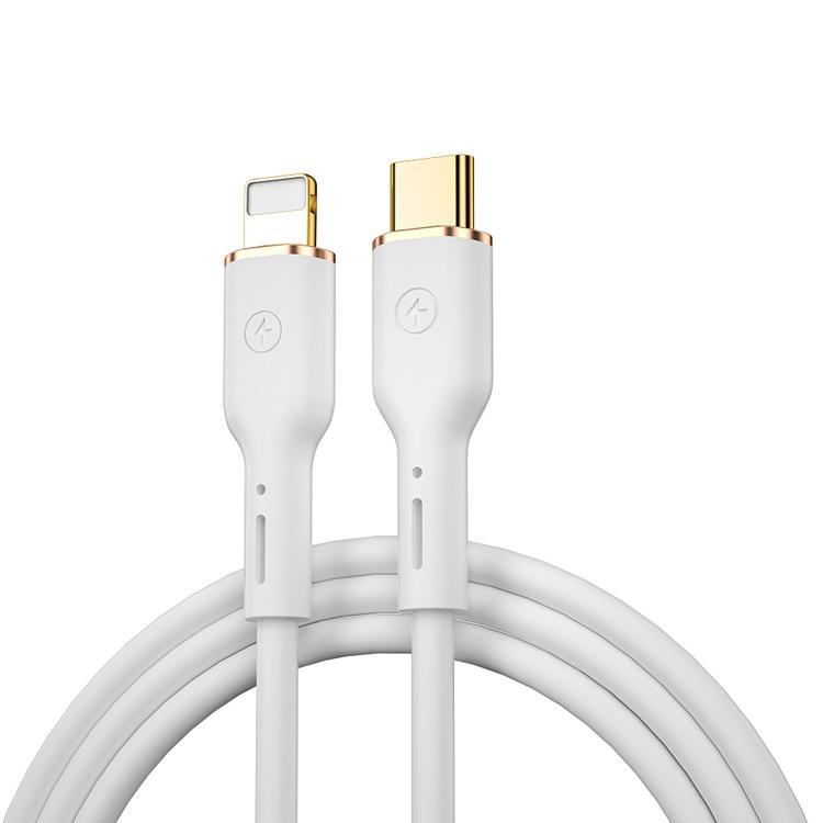 WIWU USB-C till Lightning kabel 30W 1.2m YQ01 - Vit | 3541 | AlltMobil