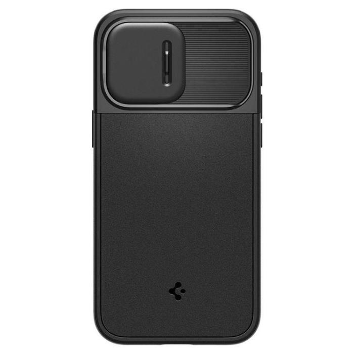 Spigen - Spigen iPhone 15 Pro Mobilskal Magsafe Optik Armor - Svart