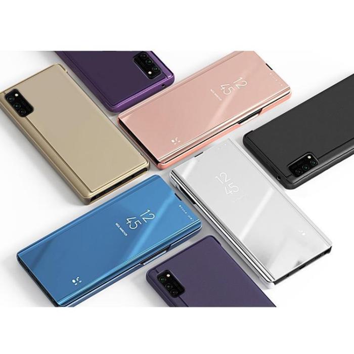 OEM - Galaxy A03s Fodral Clear View - Svart