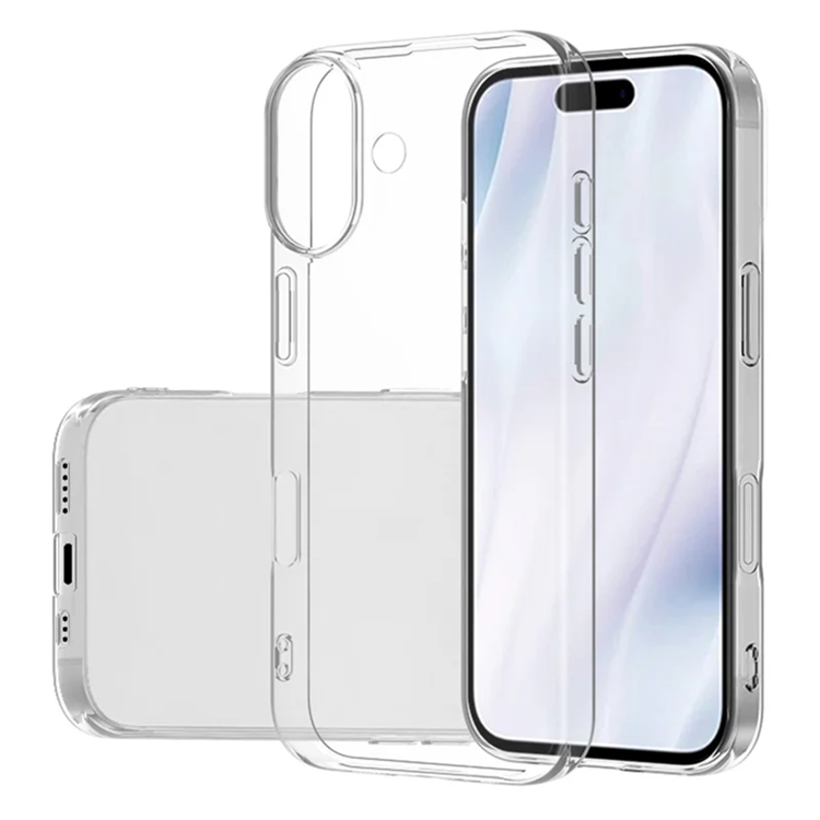 BOOM Mobilskal till iPhone 17 Slim Fit Soft TPU - Transparent | 2353 | AlltMobil