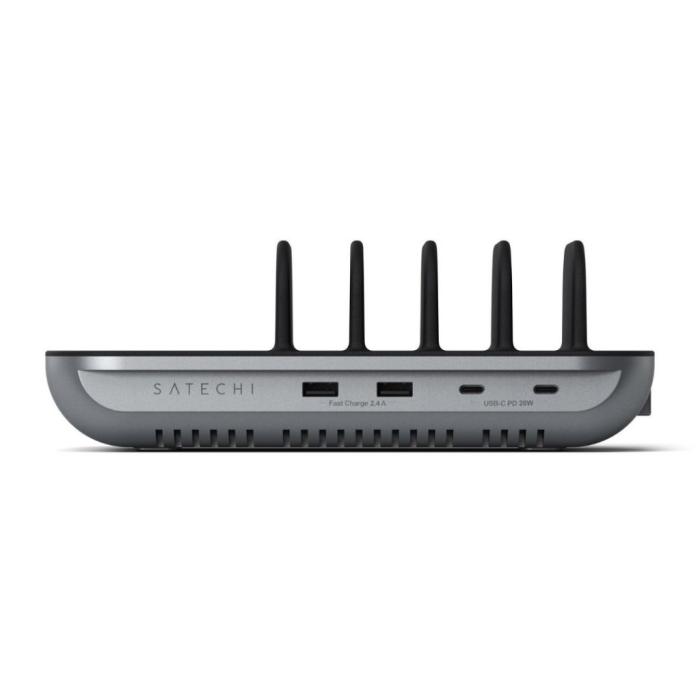 Satechi - Satechi Dock5 USB-laddningsstation med trådlös laddning