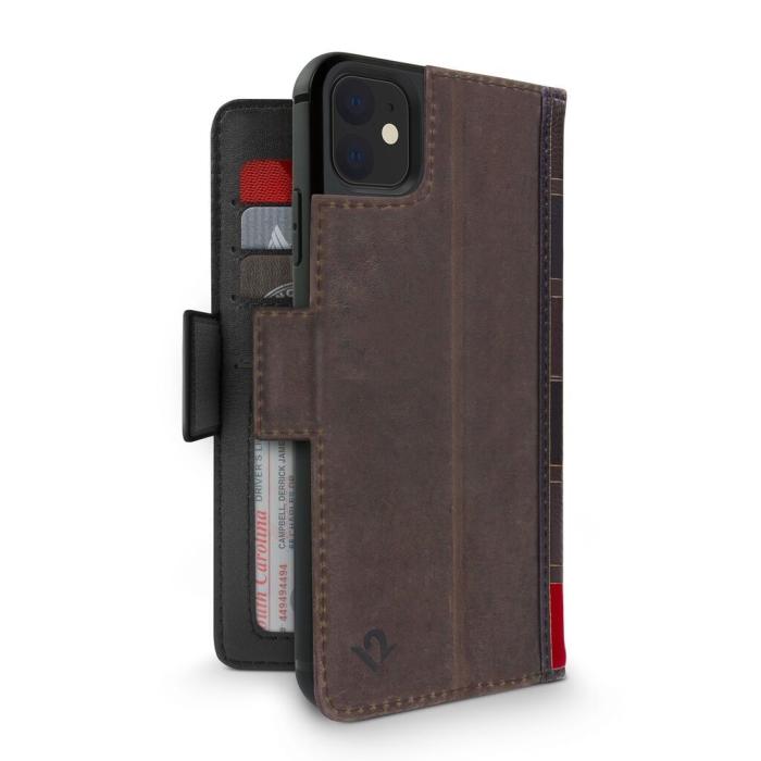 UTGATT4 - Twelve South BookBook för iPhone 11 - Brun