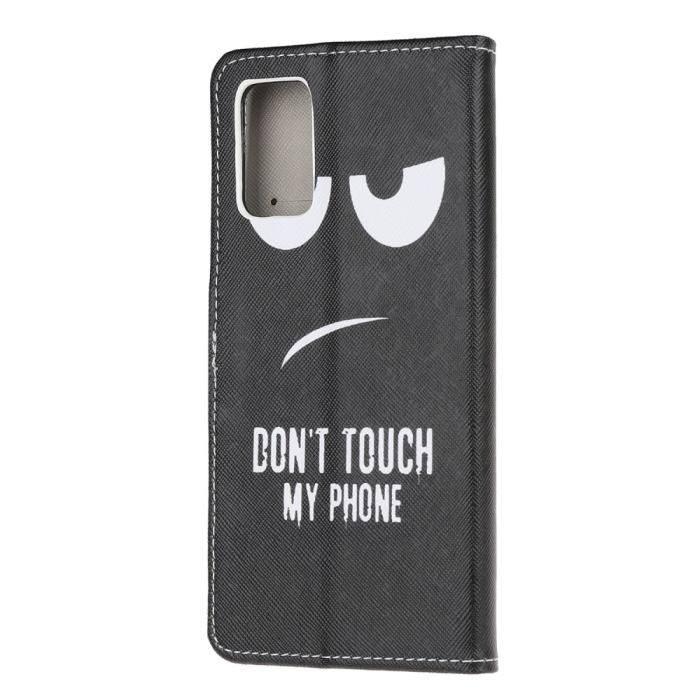 UTGATT1 - Plånboksfodral till Samsung Galaxy S20 - Don't Touch My Phone