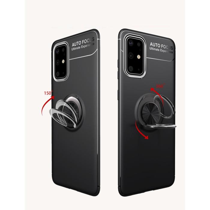UTGATT1 - LENUO Skal med Magnetisk Ring till Galaxy S20 - Svart