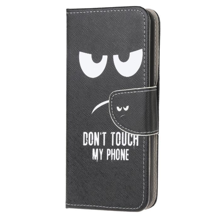 OEM - Plånboksfodral för Samsung Galaxy A51 - Don't Touch My Phone