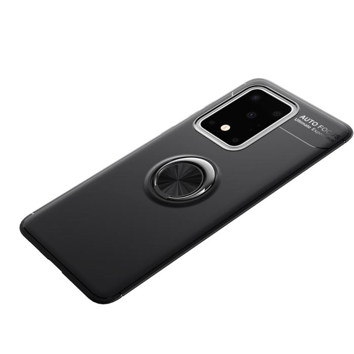 OEM - Skal med Mobilhållare för Galaxy S20 Ultra - Svart