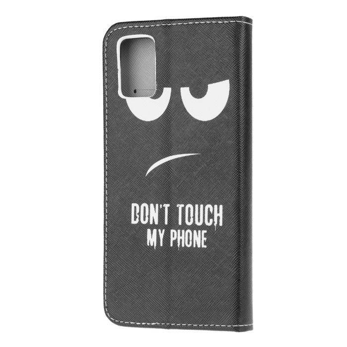 OEM - Plånboksfodral för Samsung Galaxy A51 - Don't Touch My Phone