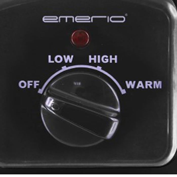 UTGATT5 - EMERIO Slowcooker 4,5l Svart Manuell