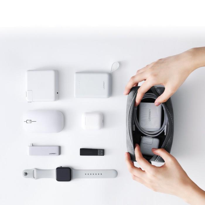 UTGATT5 - UGreen Self-supporting TPU beautician receipt package Grå