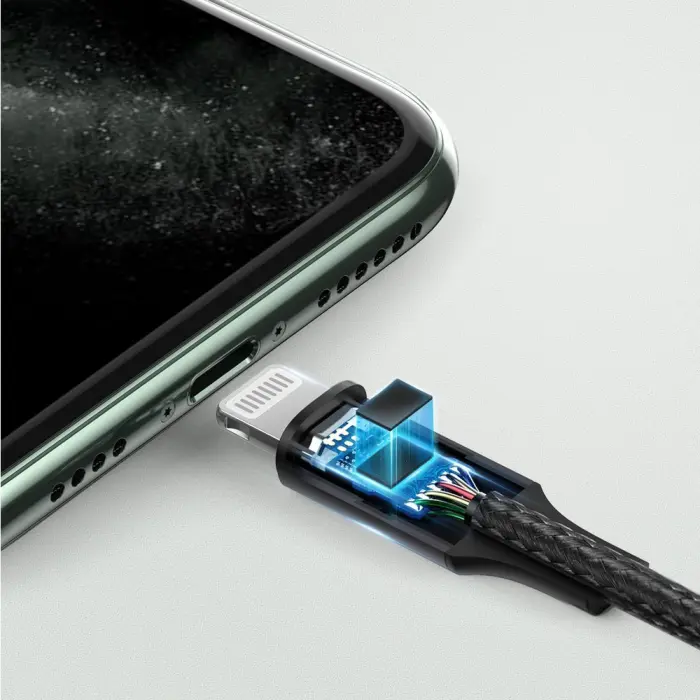 Ugreen - Ugreen MFI lightning 3,5 mm mini jack audio Kabel AUX Grå