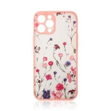 OEM - iPhone 13 Pro Max Skal Design Floral - Rosa
