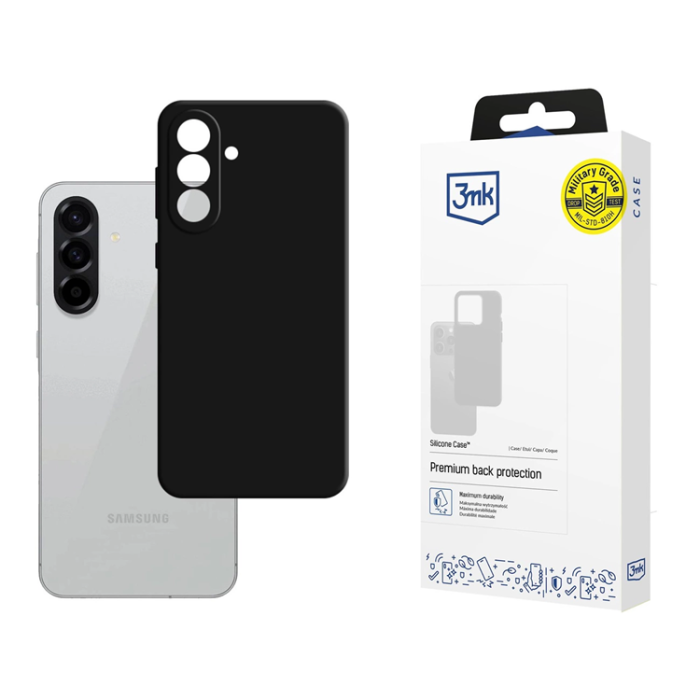 3MK - 3MK Galaxy A56 5G Mobilskal Silikon - Svart