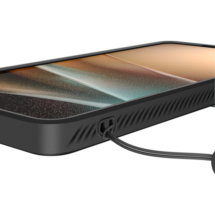 Spigen - Spigen Mobilskal För Galaxy S26 Ultra Optik Armor - Svart