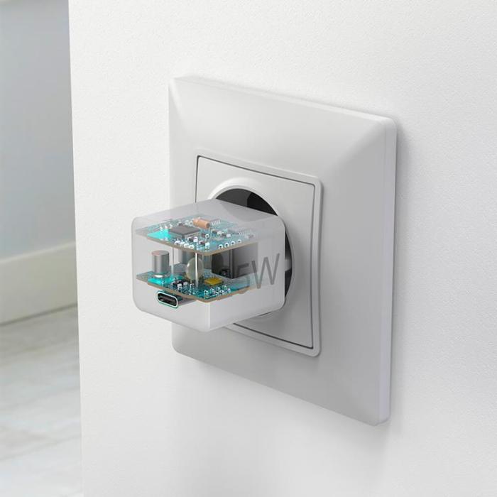 Hama - Hama Väggladdare USB-C 25W - Vit