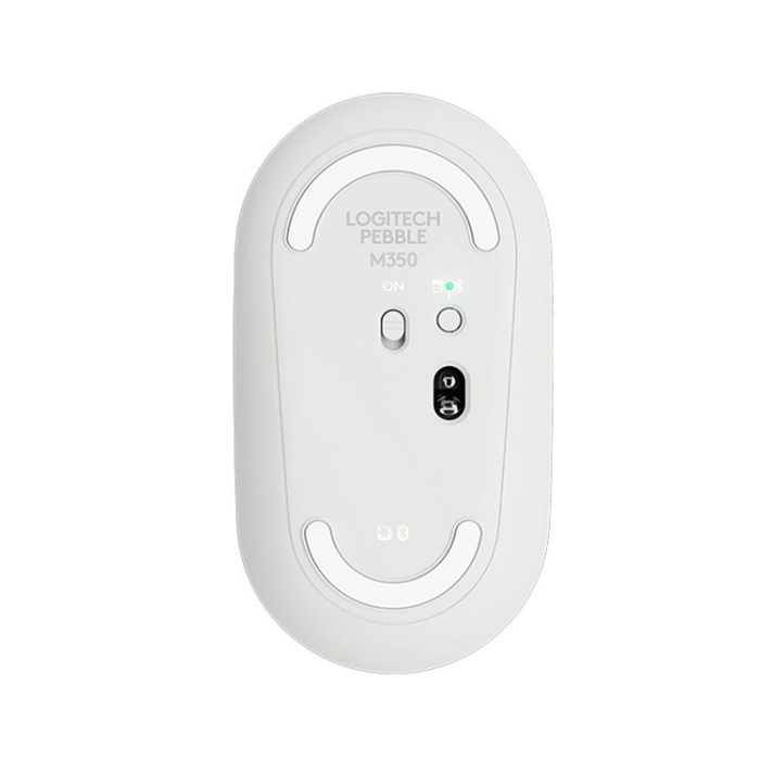 Logitech - Logitech M350 Pebble Trådlös Mus - Vit