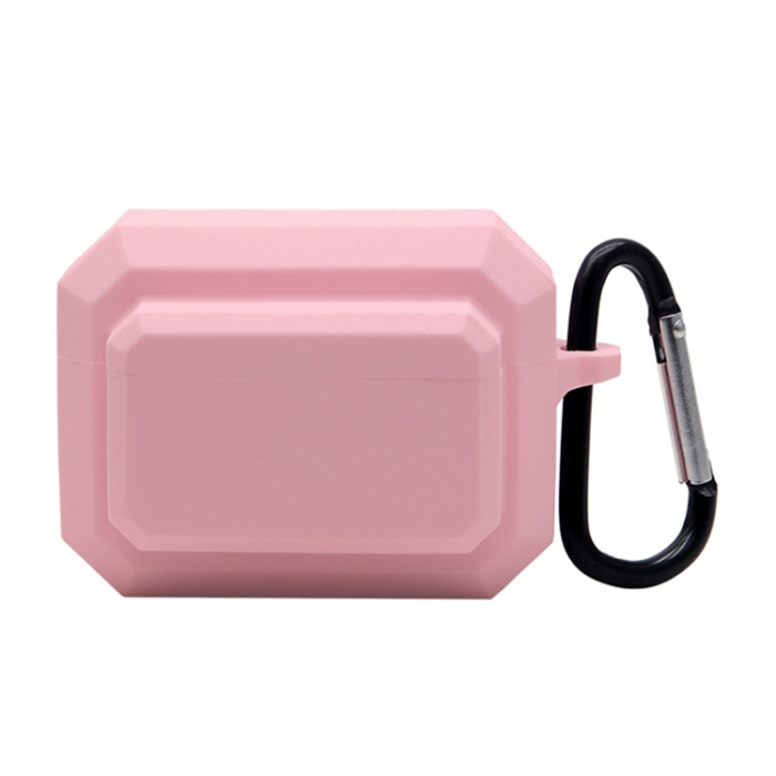 A-One Brand - AirPods Pro Skal Silikon 3-in-1 - Rosa