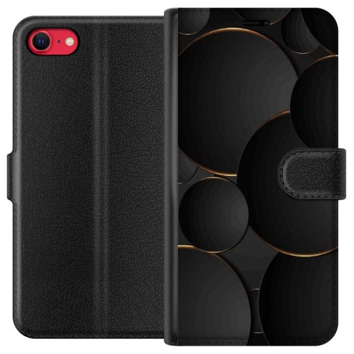 iSecrets - Plånboksfodral till Apple iPhone 7 med Lyxig Cirklar