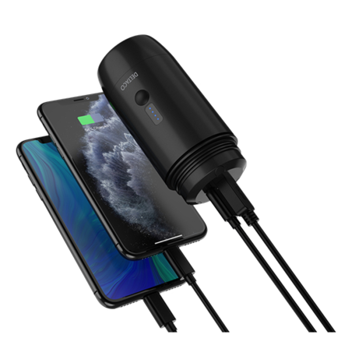 UTGATT5 - Deltaco Powerbank 15000 mAh IP67 USB-A / USB-C