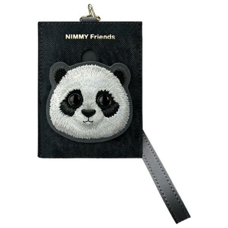 Nimmy Korthållare Big Eyed Pet 2.0 Panda - Svart | 2353 | AlltMobil