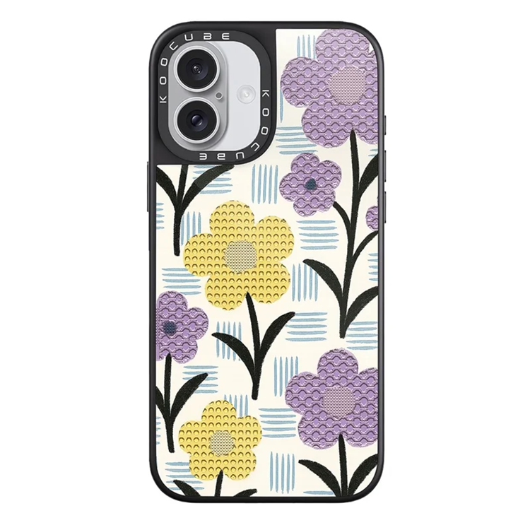 iPhone 17 Mobilskal MagSafe Aluminium Silikon (Style T) | 2353 | AlltMobil