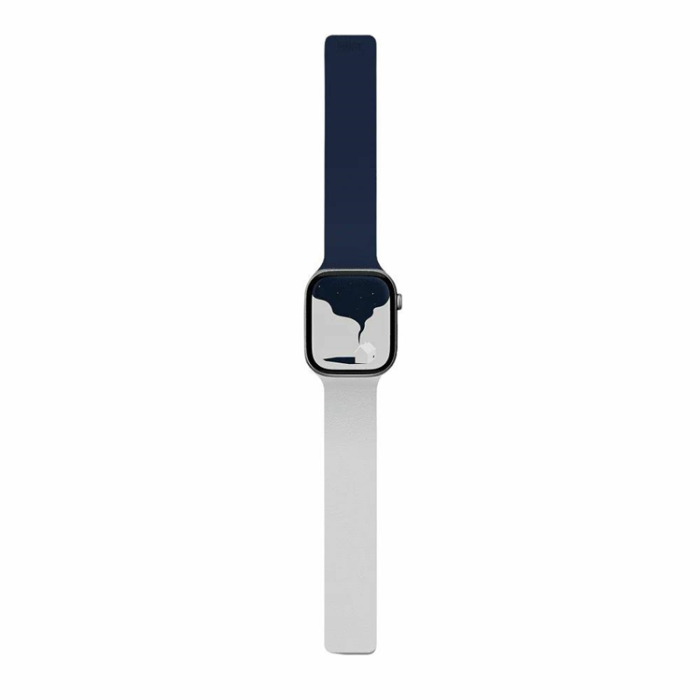 Moft - Moft Apple Watch (38/40/41/42mm) Armband Snap Duo - Marinblå/Misty