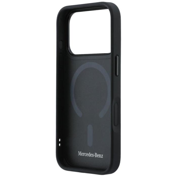 Mercedes - Mercedes Mobilskal För iPhone 17 Pro Max MagSafe Mesh with Bow Line - Svart
