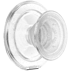 PopSockets - PopSockets MagSafe Popuph&aring;llare och Stativ Kick-Out Glitter - Transparent