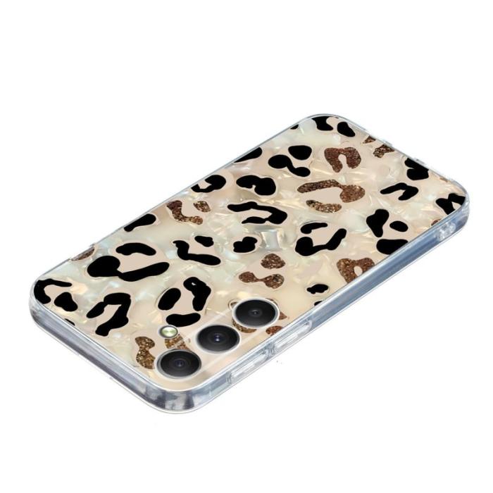 OEM - Mobilskal till Samsung Galaxy A37 Mönstertryck Stöttålig TPU - Leopard Print