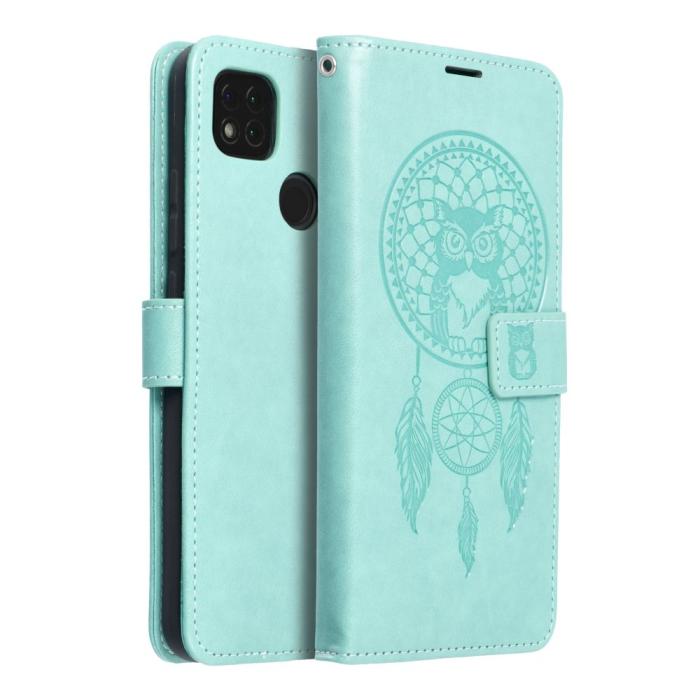 OEM - Xiaomi Redmi 9C/9C NFC Fodral Mezzo - Drömfångare grön