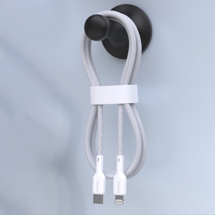 Dudao - Dudao USB-C - Lightning 30W Kabel 1m L9X - Vit