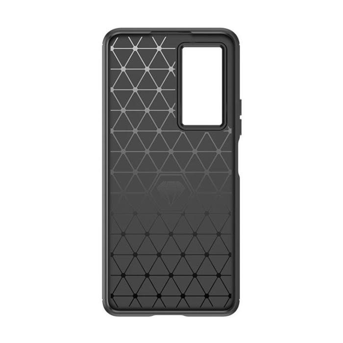 OEM - Xiaomi Poco F4 5G Skal Silicone Carbon Flexible - Svart