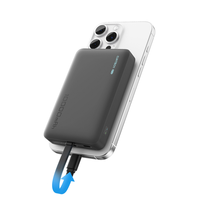 Cuktech - Cuktech MagSafe Powerbank 10000 mAh CP132ML - Svart