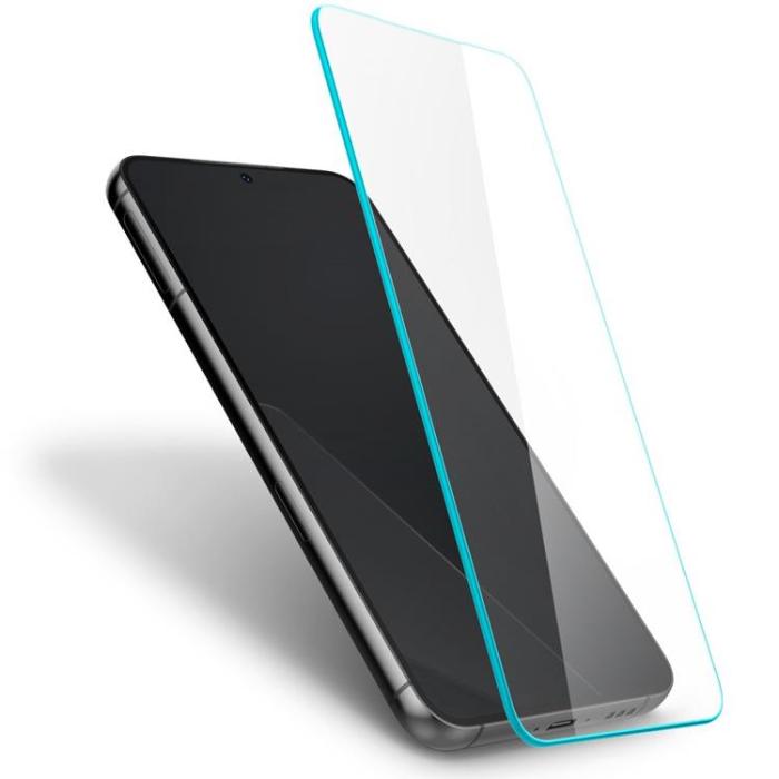 Spigen - Spigen Galaxy S23 Härdat Glas Skärmskydd TR. Slim - Clear