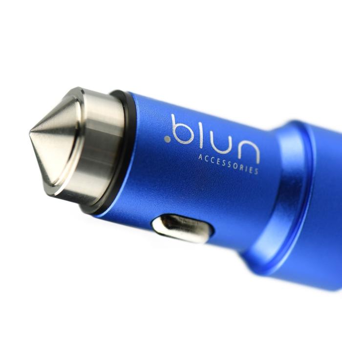 UTGATT1 - Billaddare QWE CC-DAQ02 Aluminium 2xUSB 3,1A