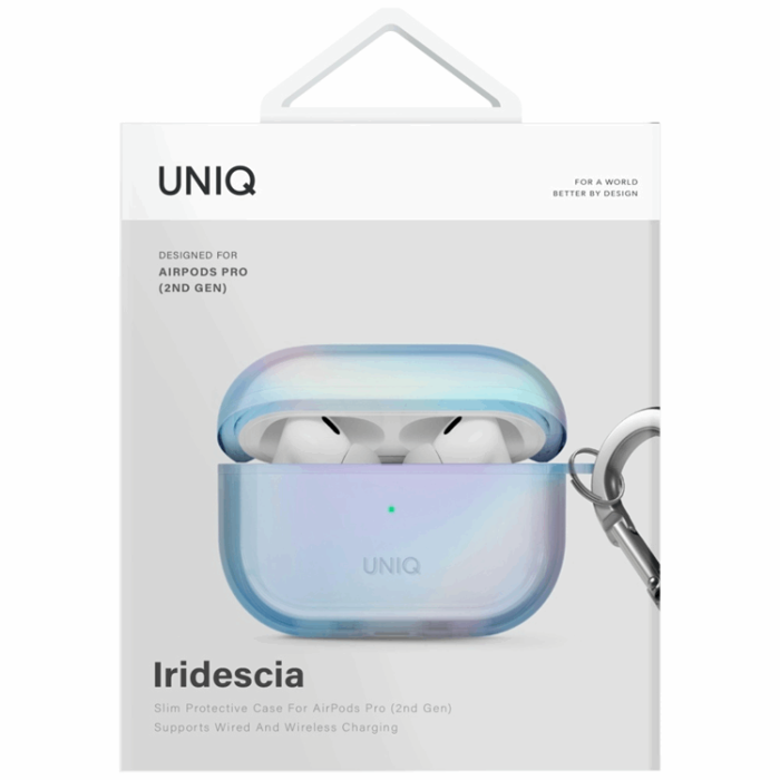 UNIQ - UNIQ AirPods Pro 2 Skal Iridescia Hang - Blå
